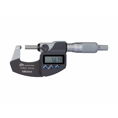 Mitutoyo MIC, SPHER FACE, S-S, 0-25mm, 0.001mm, IP65 395-271-30